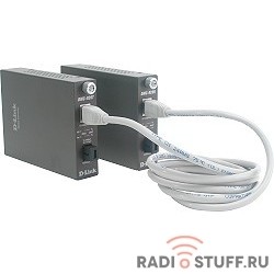 D-Link DMC-920R/B9A/B7A/B10A Медиаконвертер  10/100 UTP в 100мб SM Single Fiber (20km, SC)