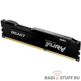 Kingston DRAM 4GB 1866MHz DDR3 CL10 DIMM FURY Beast Black KF318C10BB/4