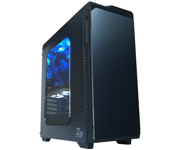 ZALMAN Z9 NEO, ATX, BLACK, WINDOW, 2x5.25", 4x3.5", 6x2.5", 2xUSB2.0, 2xUSB3.0, FRONT 2x120mm, REAR 1x120mm, TOP 2x120mm