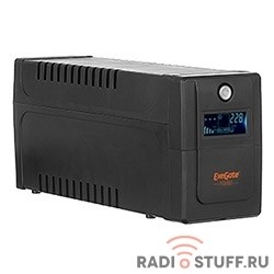 Exegate EP285559RUS ИБП ExeGate Power Smart ULB-600.LCD.AVR.C13.RJ.USB <600VA/360W, LCD, AVR, 4*IEC-C13, RJ45/11, USB, Black>